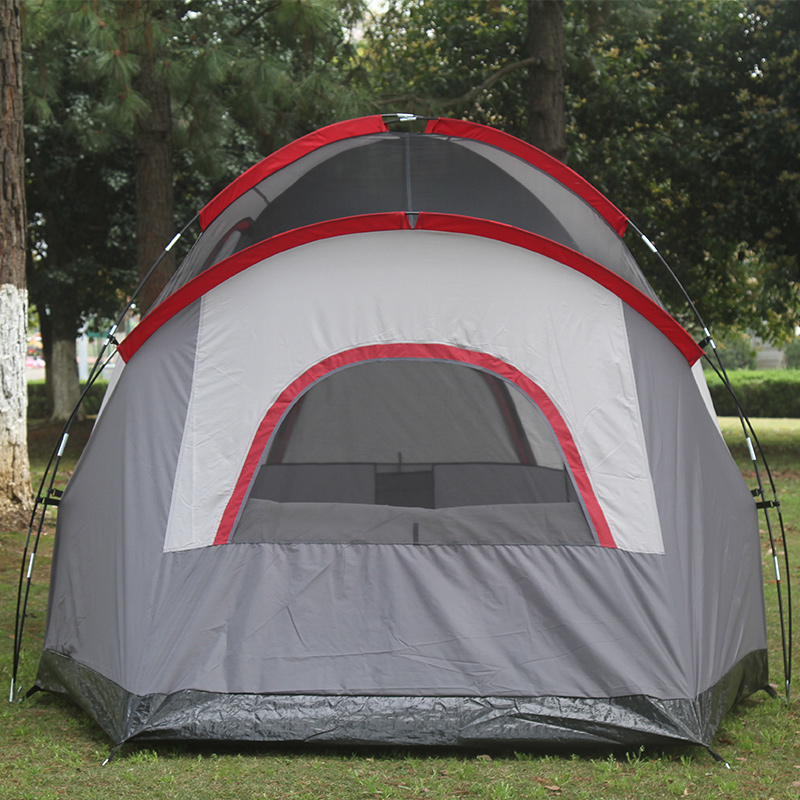 Outdoor Portable Camping Tent with Two Bedrooms And One Living Room